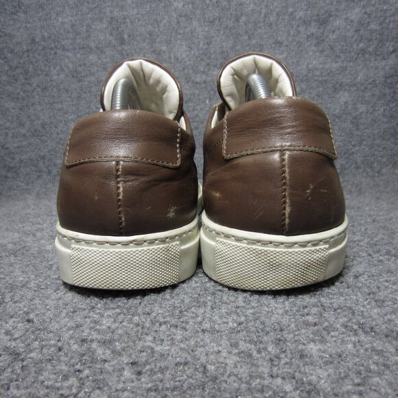 Common Projects Sneakers Men's Low Top Lace Up Brown Leather Shoes 44 US 11 - Picture 4 of 13
